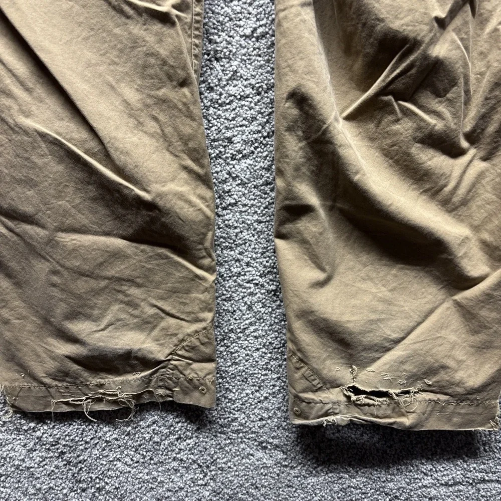 Vintage Polo Ralph Lauren Pants 34x30 Military Paratrooper Cargo Distressed RARE